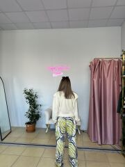 Zebra Desen Salaş Pantolon
