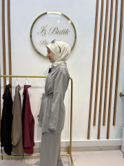 Tensel pantolonlu takım