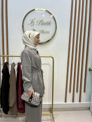 Tensel pantolonlu takım